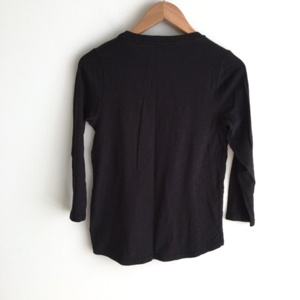 J. Crew Embroidered Front Tee - Picture 4 of 4
